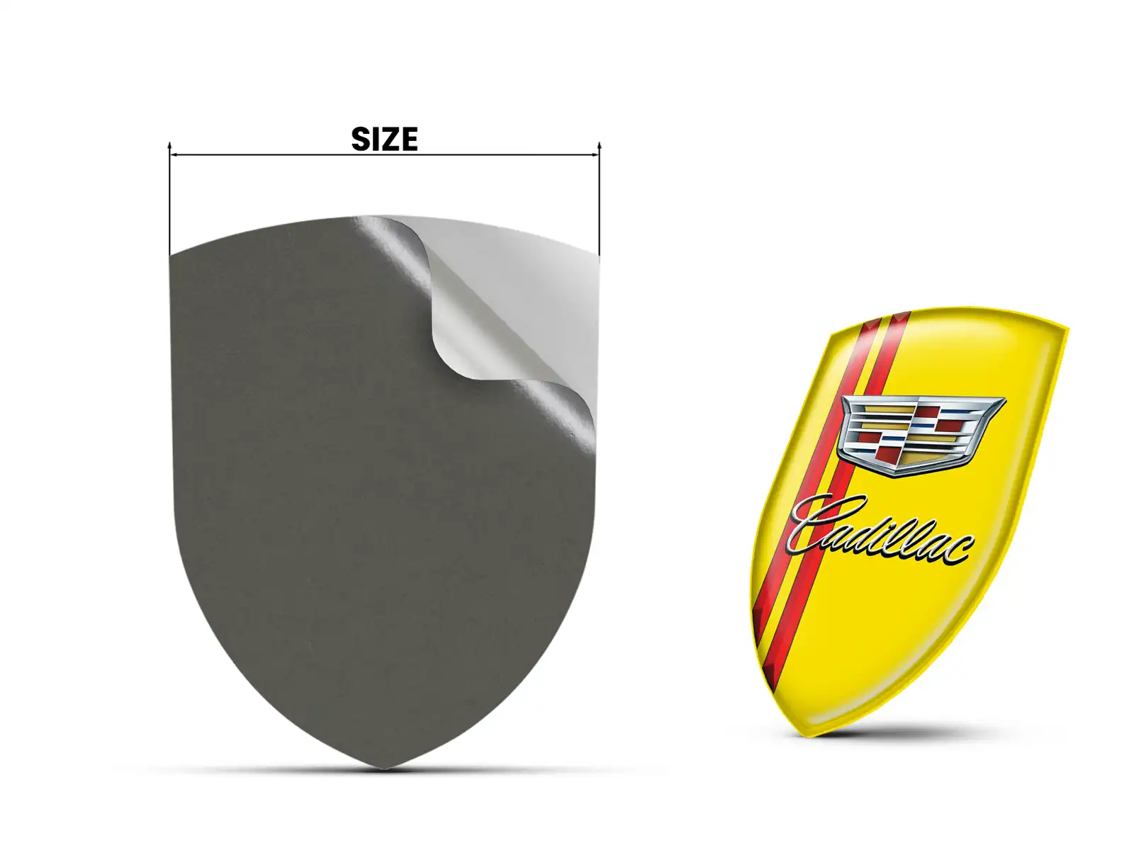 Cadillac Bannières Pare-Brise Max Résistantes Stylées Pro